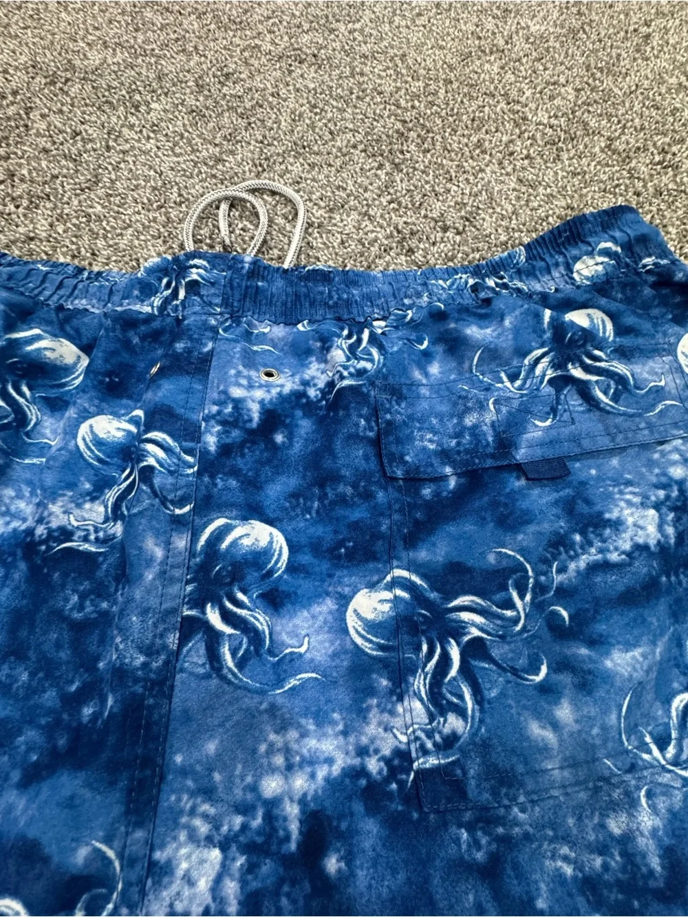 Kirkland Signature Blue Patterned Men's Swim Trunks